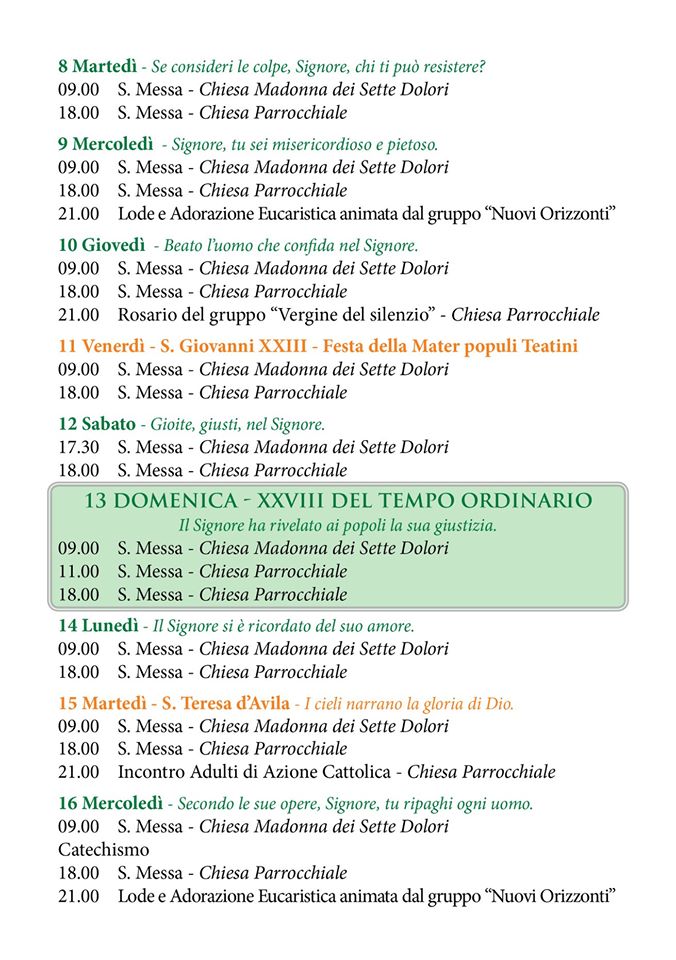 notiziario ottobre -2